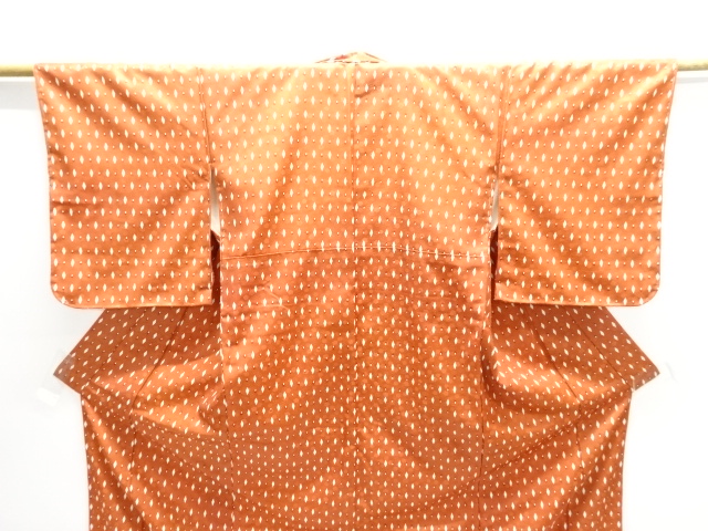  抽象模様小紋着物